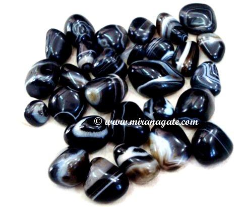 Black Bended Tumbled Manufacturer Supplier Wholesale Exporter Importer Buyer Trader Retailer in Khambhat Gujarat India